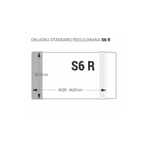Kryt Biurfol S6-261 261mm x 408-440mm (OZK-52)