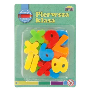 Magnetické bloky Dromader magnetická čísla na blistru (130-02691)