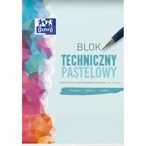 Oxford technický blok Oxford A4 mix 225g 10k (400166068)