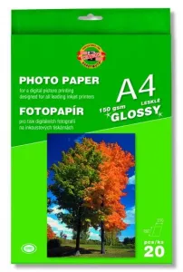 Koh-I-Noor Lesklý fotografický papír A4 150 g