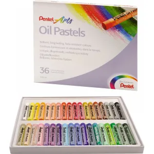Olejové pastely Pentel 32 barev.