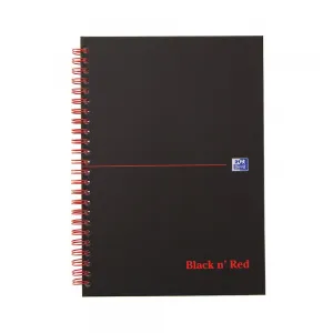 Oxford Black N' Red A5 70k. 90g kontrola 148 mm x 210 mm (400047652)