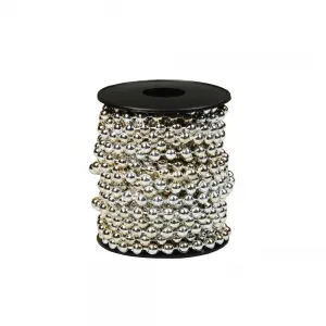 Arpex řetízkové korálky na cívce stříbrné 6mm (BN7100SRE-4213)