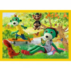 Puzzle Trefl Trefliki 4v1 el. (34358)