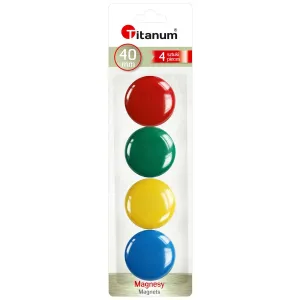Titanum kulatý magnet - mix 40mm