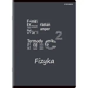 Top 2000 tematická fyzika A5 80k. Kontrola 70g (400132313)