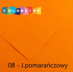 Canson Colorline 08 oranžová 150g 10k 500mm x 650mm (200041384)