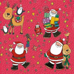 Ubrousky Pol-mak s hvězdičkou - mix 330 mm x 330 mm (Sd GW)