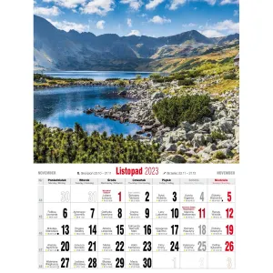 Vícepanelový nástěnný kalendář Avanti 230 mm x 320 mm (5901769620070)