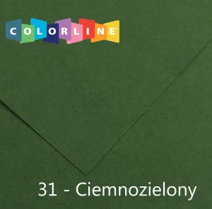 Canson Colorline 31 tmavě zelená 150g 10k 500mm x 650mm (31074S056)