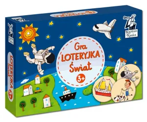 Vzdělávací hra Captain Science Lottery World