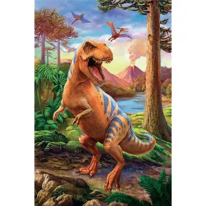 Trefl Puzzle Úžasní dinosauři 54 el. (54194)