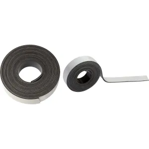 Magnet na stuhu řady Titanum Craft-Fun - černý 15 mm
