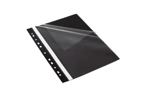 Složka Bantex EVO s klipem A4 - černá (400076708)