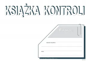 Ofsetový tisk Michalczyk i Prokop Control book A5 16k. (P-10u)