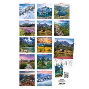 Nástěnný kalendář Avanti s pruhy 285 mm x 420 mm (5901769620827)