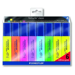 Zvýrazňovač Staedtler, mix 1,0-5,0 mm (AWP8)
