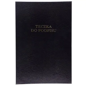 Podpisová složka Barbara A4 - černá 16k. (1822220)