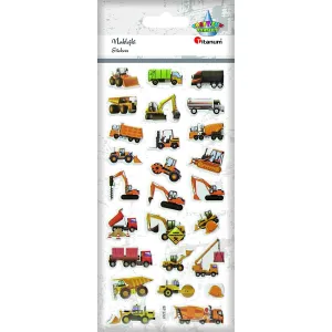 Titanum Craft-Fun Series samolepka stavebních vozidel (PPT28)