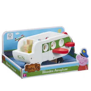 Tm Toys dřevěné letadlo Prasátko Peppa (PEP07211)
