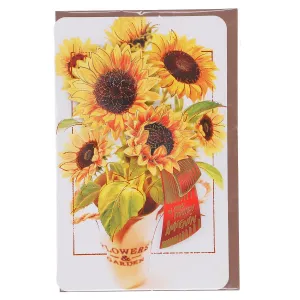 Ab Card Flower Folding Card 135 mm x 210 mm (AB+)