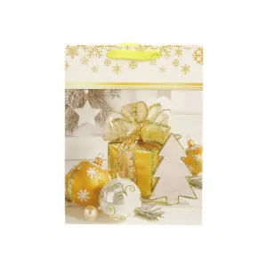 Dárková taška Adar s vánočním motivem 410 mm x 300 mm x 120 mm (543423)