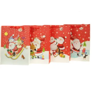 Dárková taška Adar s vánočním motivem 410 mm x 300 mm x 120 mm (543355)