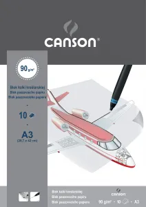 Obtiskový papír Canson A3 - čirý 90g 297 mm x 420 mm (200005505)