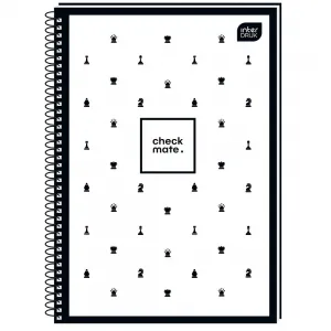 Interdruk SOFT TOUCH CHESS notebook 5902277314000 A4 - mix 80k. Kontrola 70 g