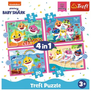 Puzzle Trefl 4v1 el. (34378)