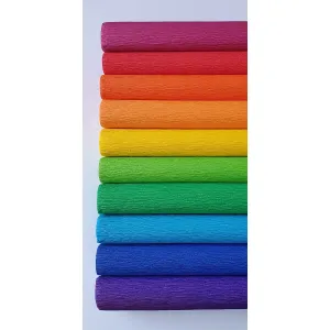 Papírové kapesníčky TOP-2000 duhový mix 250 mm x 2000 mm (400153936)
