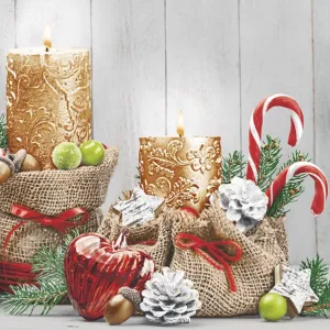 Vánoční ubrousky Pol-mak - mix 330 mm x 330 mm (SL GW)