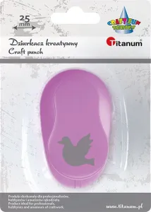 Dekorativní děrovačka Titanum Craft-Fun Series 25mm holubice (T-8810-133e)