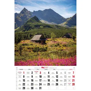 Nástěnný kalendář Avanti s pruhy 285 mm x 420 mm (5901769620827)