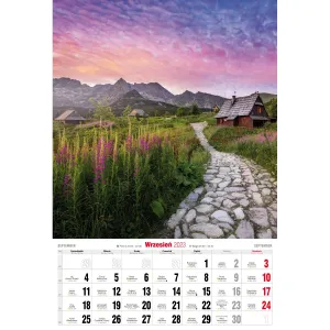 Nástěnný kalendář Avanti s pruhy 285 mm x 420 mm (5901769620827)