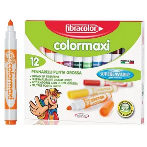 Flamaster Fibracolor color maxi 12 barev.
