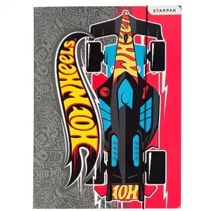 Starpak Hot Wheel A4 kartonový pořadač na gumičky barva: vícebarevná (337292)
