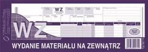 Michalczyk i Prokop samokopírovací výtisk WZ uvolnění materiálu do vnějšího prostředí 1/2 A4 80k. (361-0)