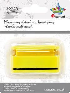 Dekorativní děrovačka okrajů řady Titanum Craft-Fun (T-8701A-18)