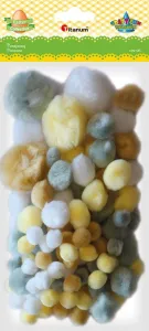 Titanum Craft-Fun Series pom-poms mix 100 ks (395972A)