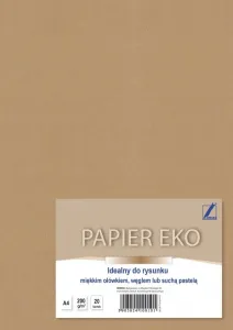 Hraniční papír A4 hnědý 200g 20k