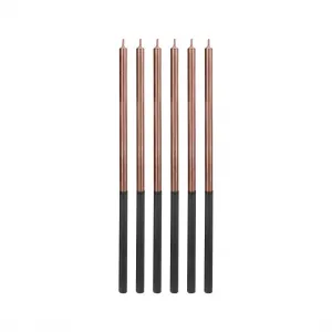 Narozeninová svíčka Godan Platinium růžovo-zlatá (7C-SPSR)