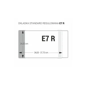Kryt Biurfol E-7 242 242mm x 340-377mm (OZK-43)