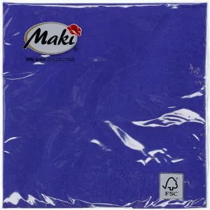 Ubrousky Pol-mak - kobaltové 330 mm x 330 mm (38)