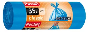 Pytel na odpadky Paclan barva: modrá 35L 26 ks (137300)