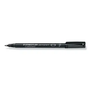 Kuličkové pero Staedtler lumocolor, černé 0,6 mm (S 318-9)
