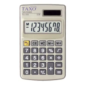 TG350 Taxo Graphik 8polohová kapesní kalkulačka