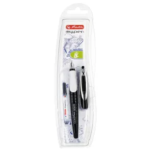 Plnicí pero Herlitz My Pen černé/bílé (10999803)