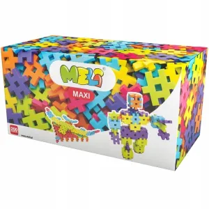 Plastové cihly Meli Maxi 200 kusů (50402)
