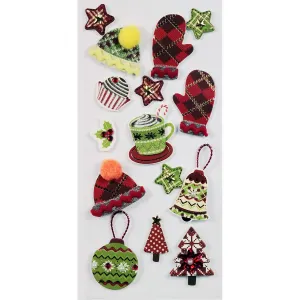 Titanum Craft-Fun Series Vánoční samolepky (19XQ18-9)